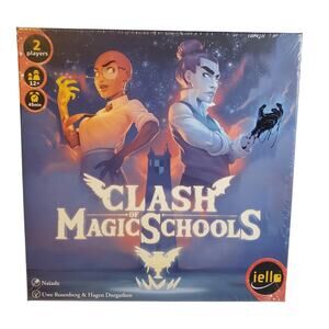 Clash of Magic Schools Board Game - 2 to 2 Players